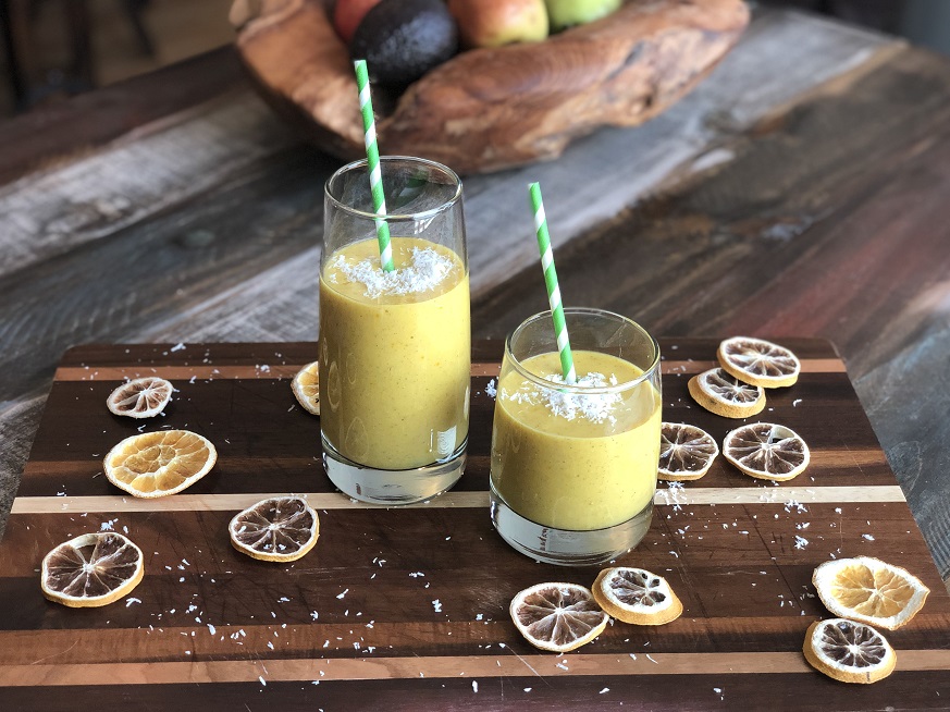 Orange Saffron Spice Smoothie