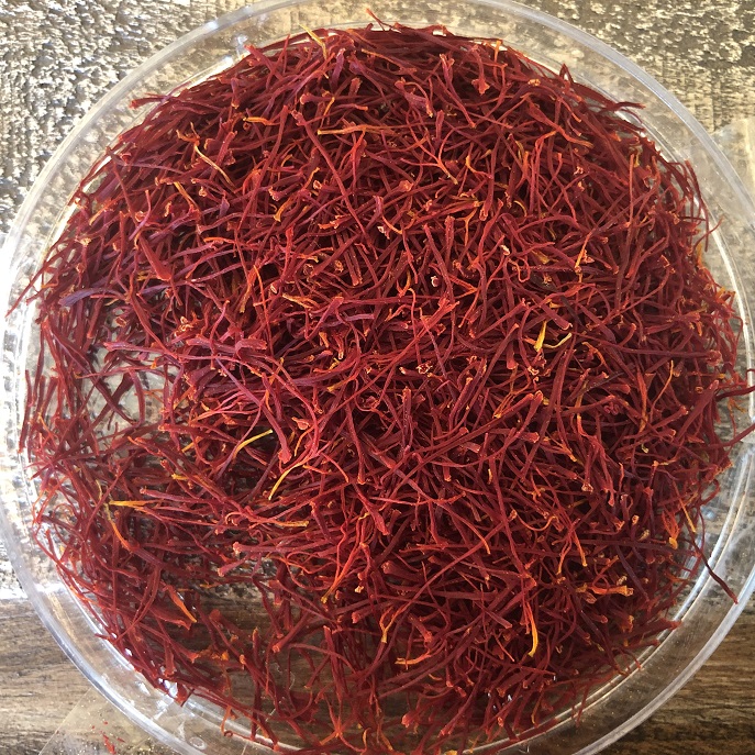 Close up of Saffron Threads