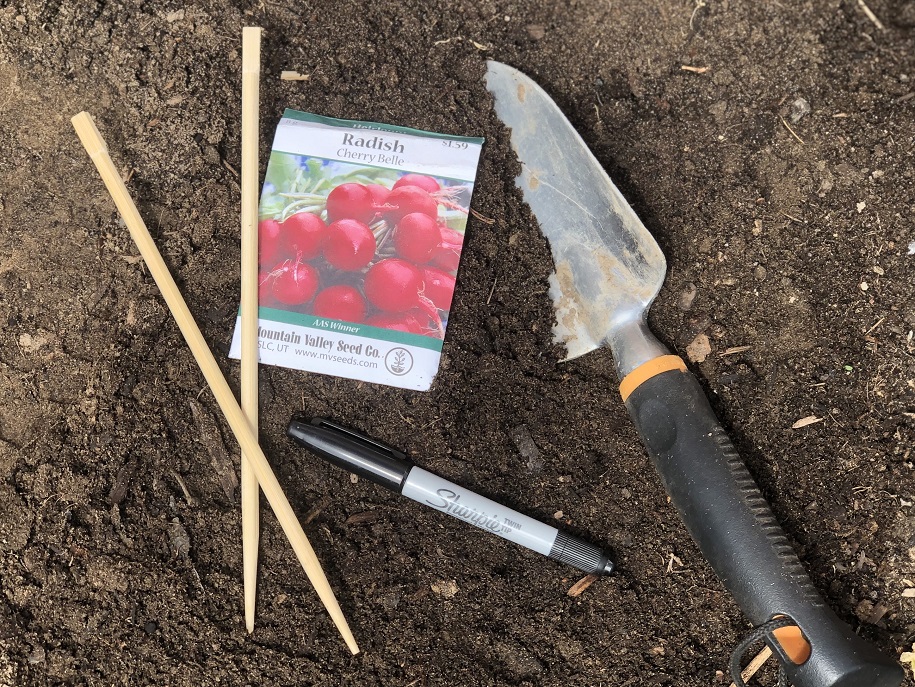 Gardening tools needed for seed starting outdoors