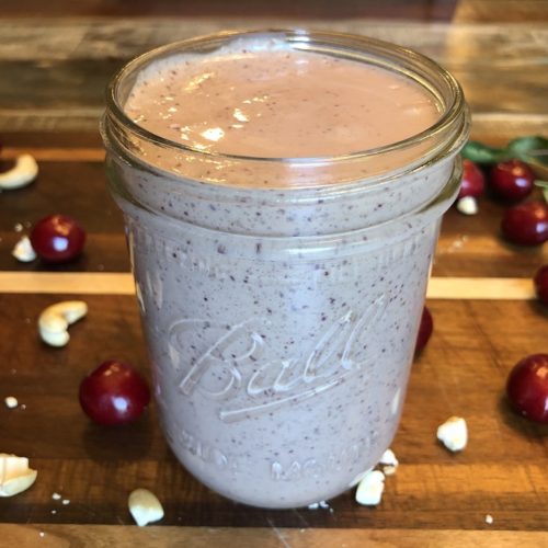 Sweet Cherry Cashew Smoothie