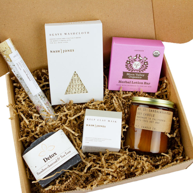 Sustainable Living Self Care Gift Box