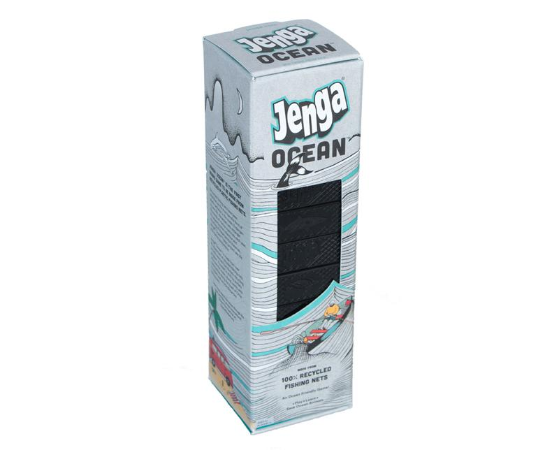 Recycled Jenga Ocean Game