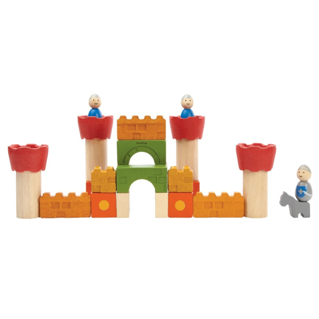 Castle Wooden Building Blocks