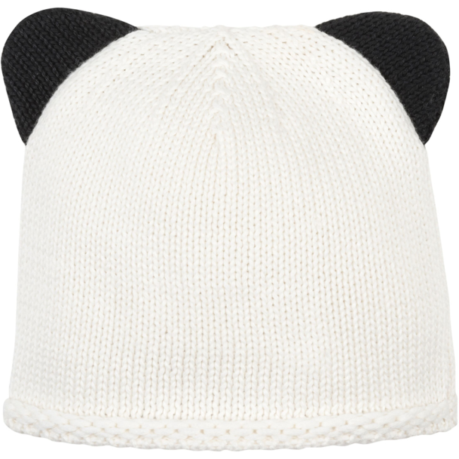 Organic Cotton Panda Baby Hat