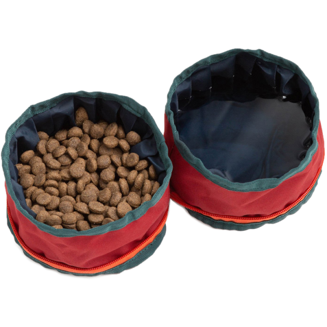 RECYCLED POLYESTER COLLAPSIBLE DOG BOWL